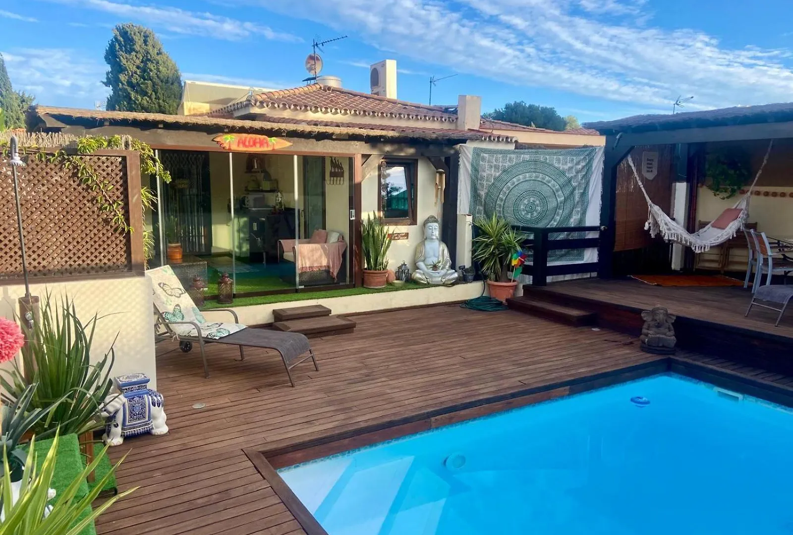 Apartmán Bungalow Aloha, Piscina Privada, Playa Y Barbacoa Benalmádena Španělsko