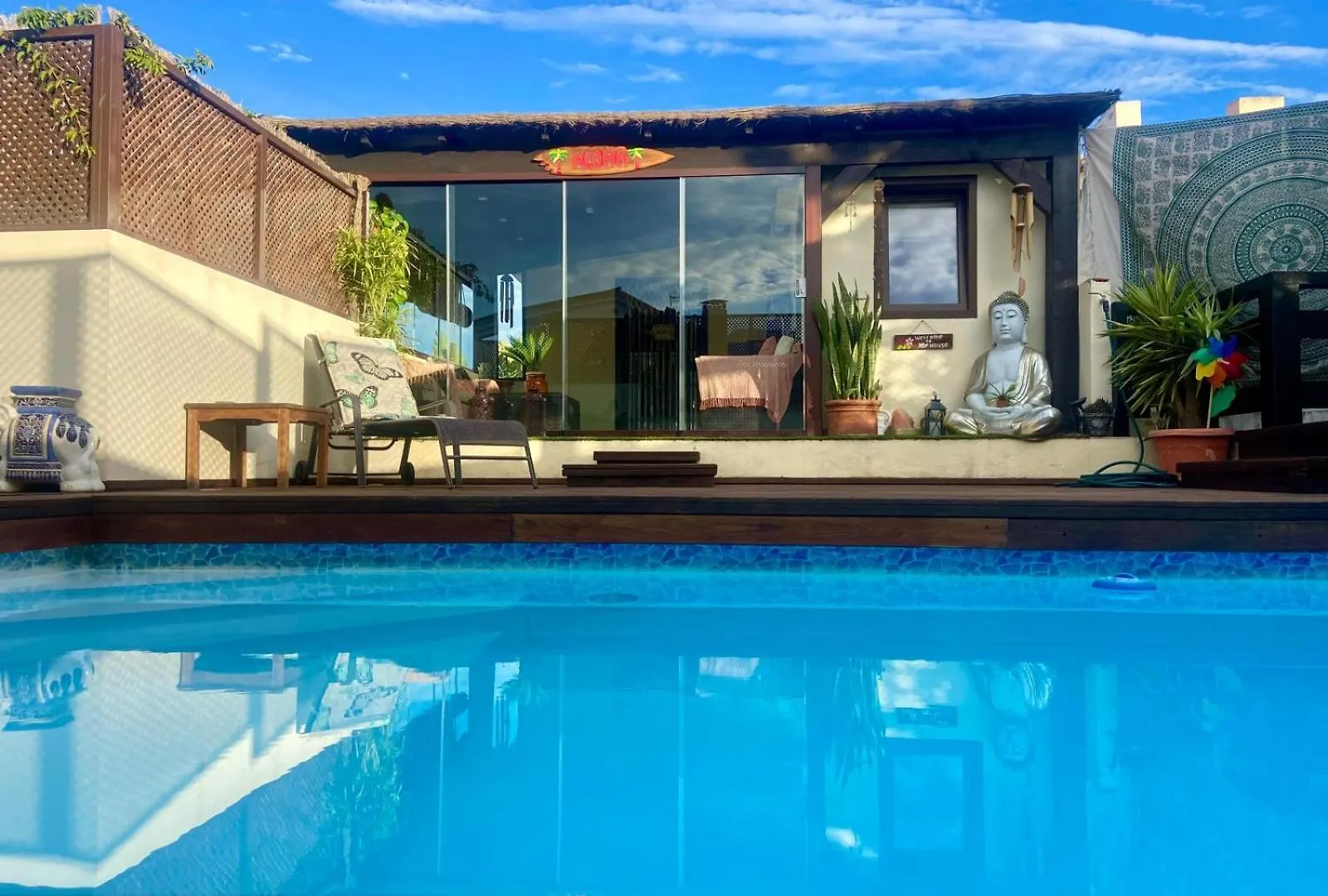 Apartmán Bungalow Aloha, Piscina Privada, Playa Y Barbacoa Benalmádena