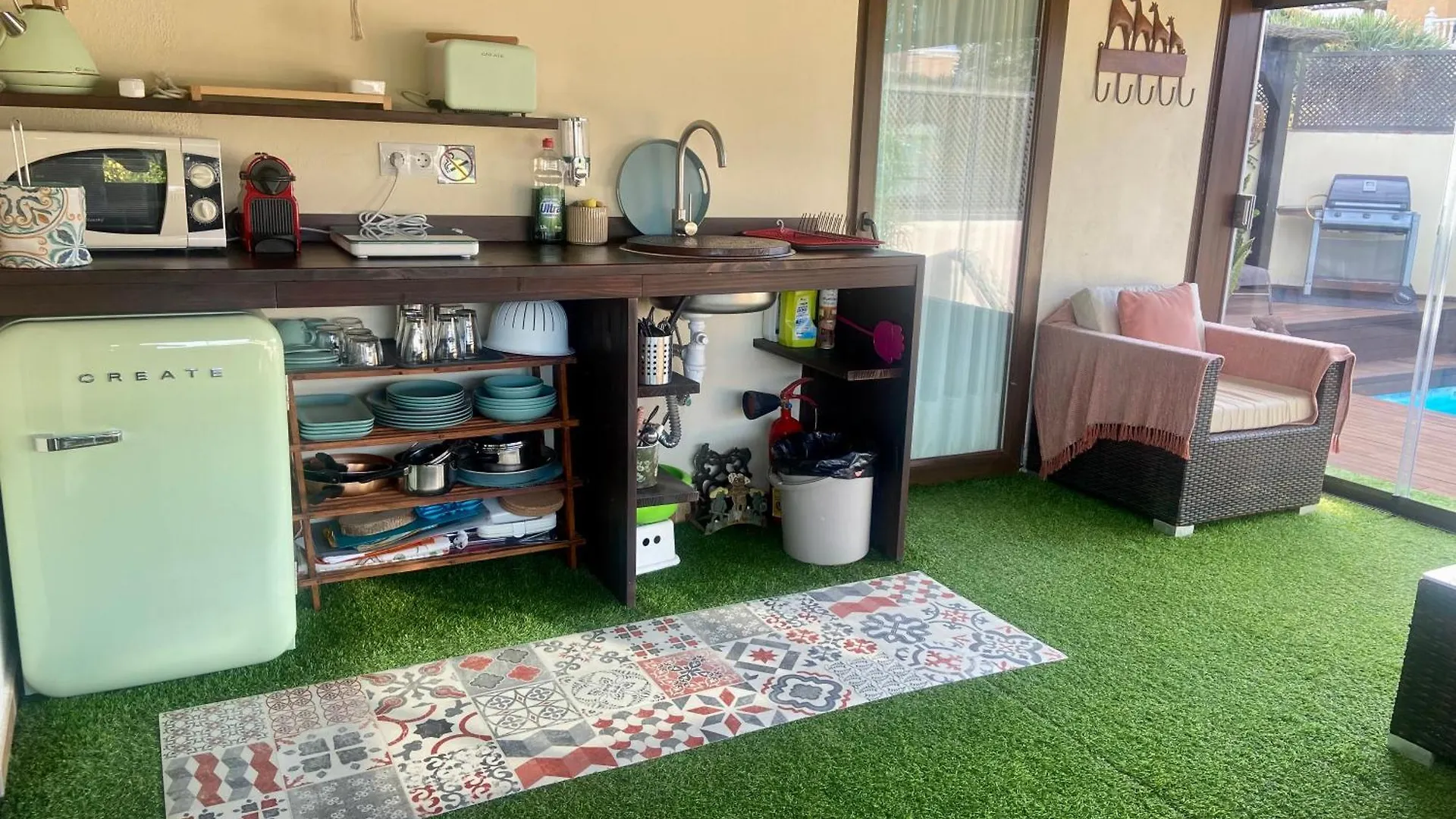 Apartmán Bungalow Aloha, Piscina Privada, Playa Y Barbacoa Benalmádena