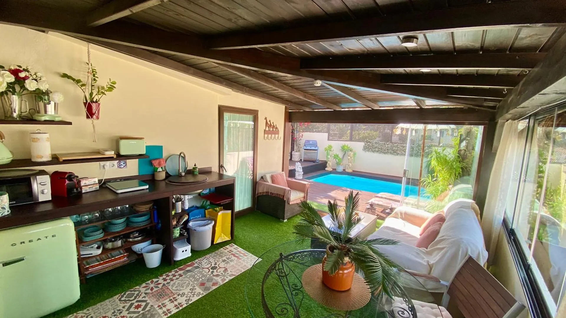 Apartmán Bungalow Aloha, Piscina Privada, Playa Y Barbacoa Benalmádena