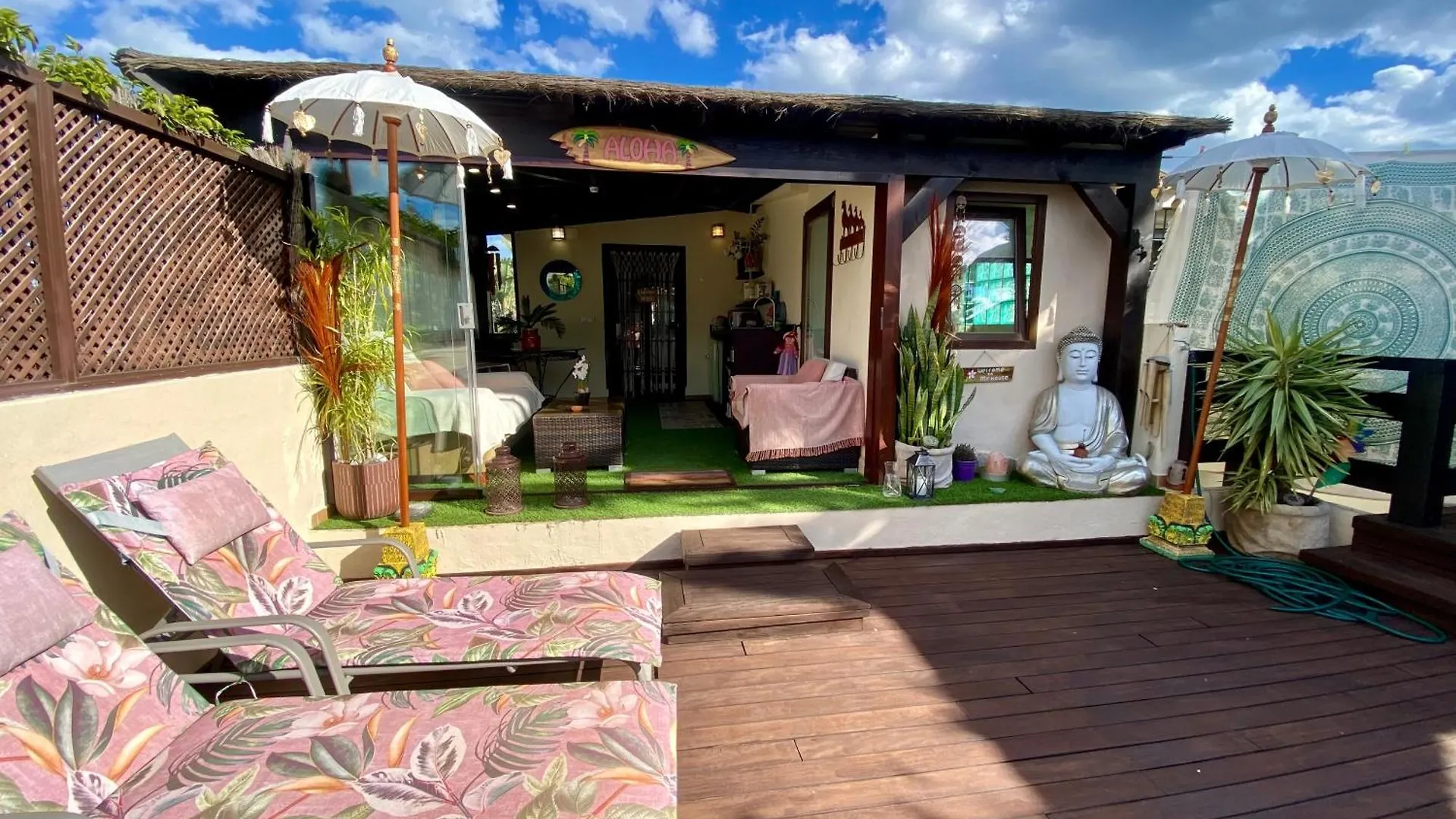 Bungalow Aloha, Piscina Privada, Playa Y Barbacoa Benalmádena Apartmán
