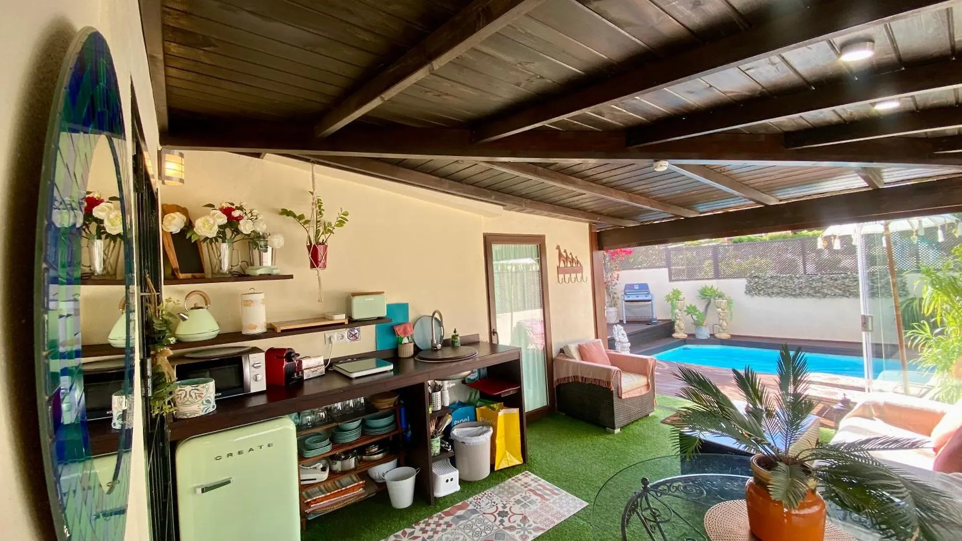 Apartmán Bungalow Aloha, Piscina Privada, Playa Y Barbacoa Benalmádena Španělsko