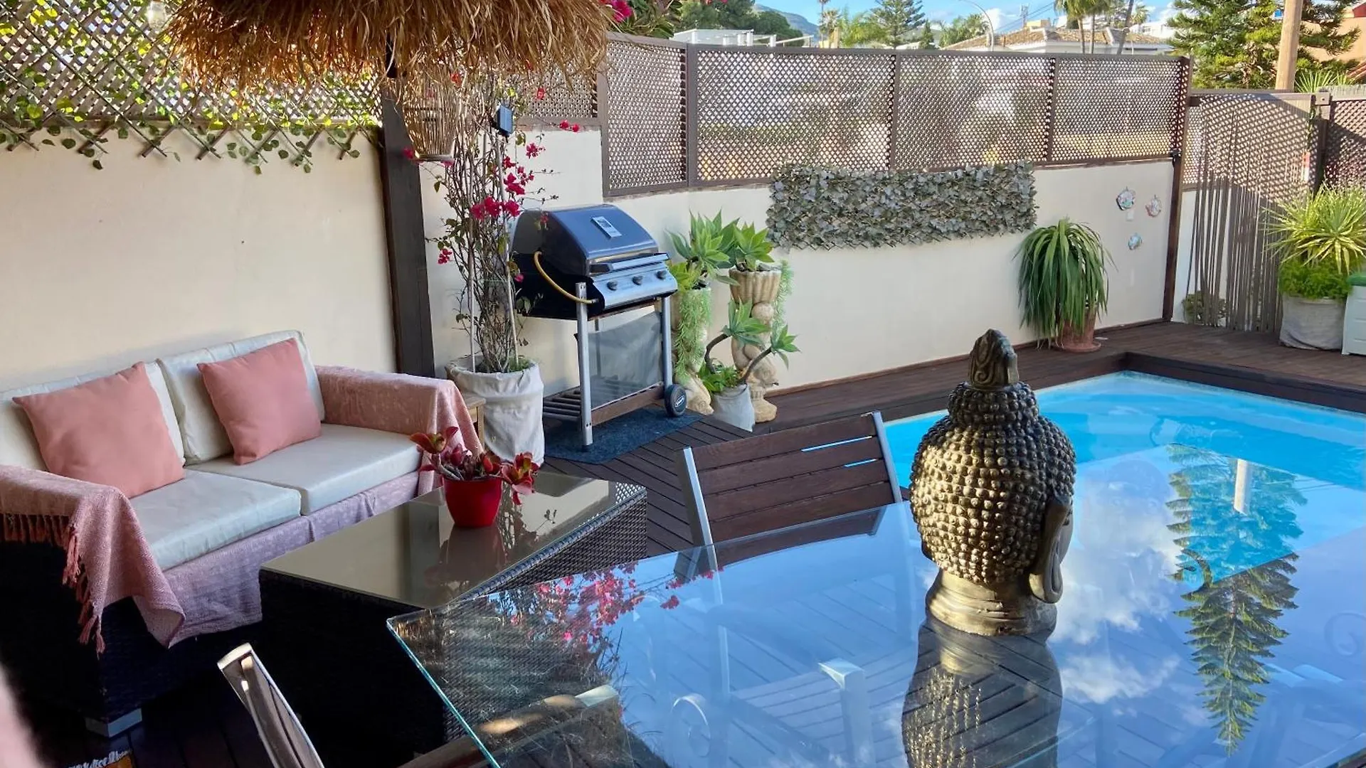 Apartmán Bungalow Aloha, Piscina Privada, Playa Y Barbacoa Benalmádena