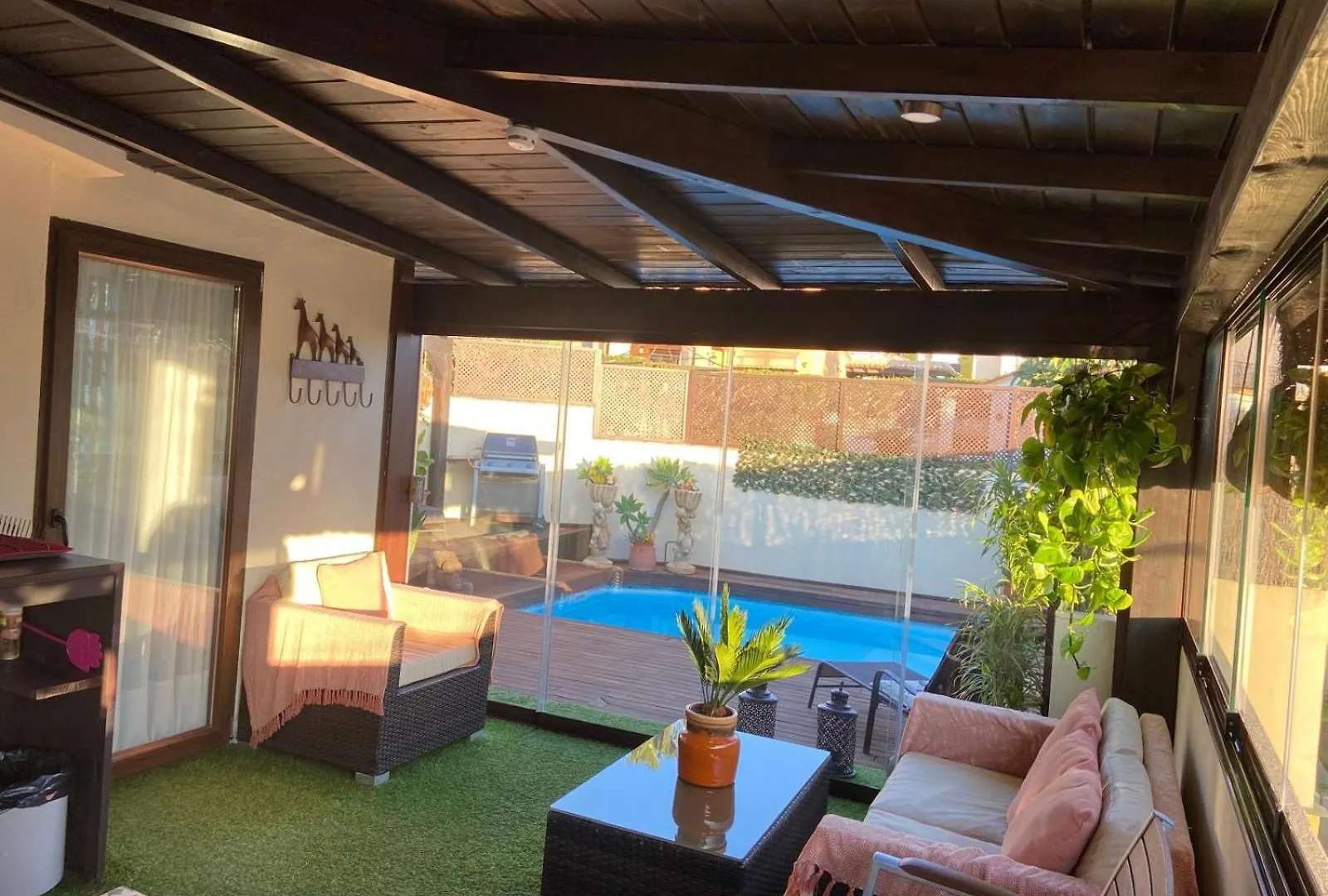 Bungalow Aloha, Piscina Privada, Playa Y Barbacoa Benalmadena Apartment